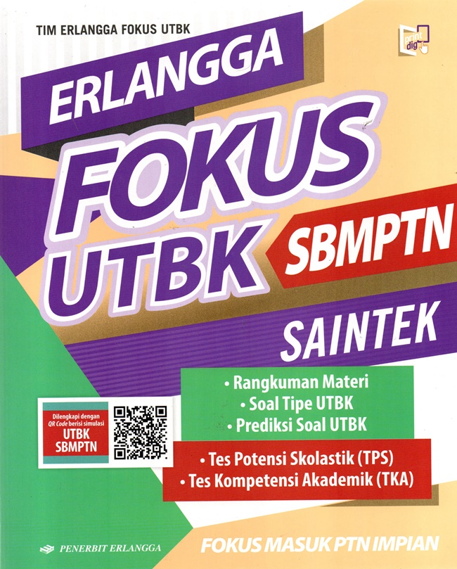 Erlangga Fokus UTBK SBMPTN SAINTEK